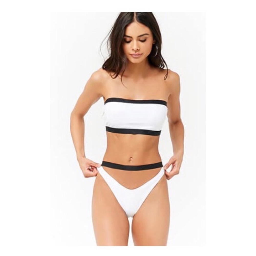 Forever21 black and white bikini!